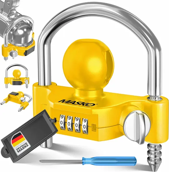 Anhängerschloss Zahlenschloss mit 4 Stellig Code für