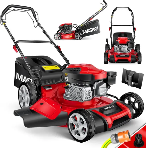 Benzin Rasenmäher 5in1